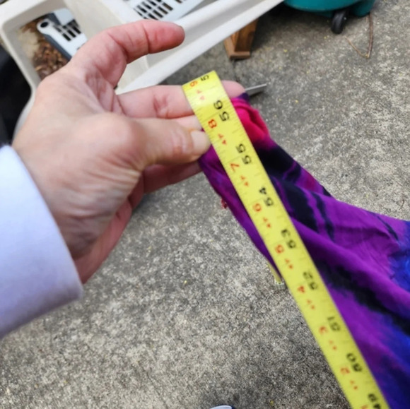 Tie‎ Dyed HUGE shawl/ serape/ beach cover - Picture 8 of 9